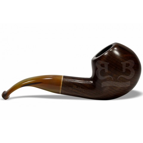 Cachimbo Montana Curvo (Aceita Filtro 9mm) Piteira Chifre